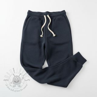 Kosmatena prevešanka JOGGING navy melange