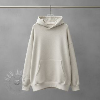 Kosmatena prevešanka JOGGING ecru melange