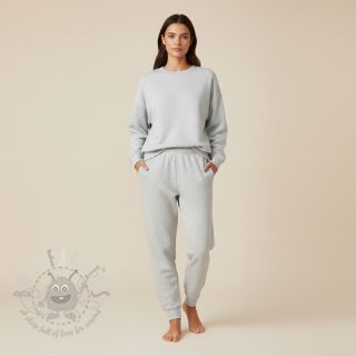 Kosmatena prevešanka JOGGING ecru melange