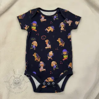Jersey Dogs navy digital print