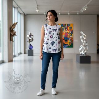 Jersey Rollerskates digital print