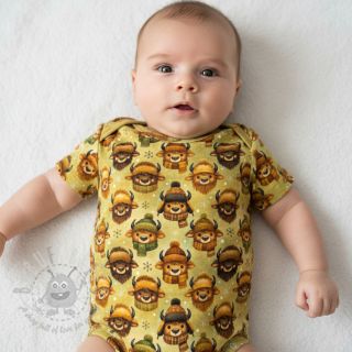 Jersey Winter faces design B digital print