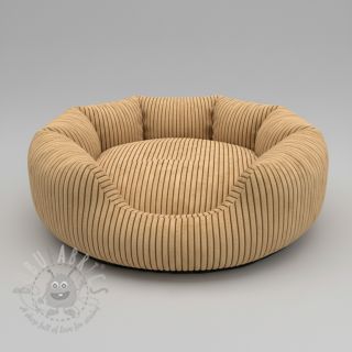 Umetno krzno Shadow stripes bronze