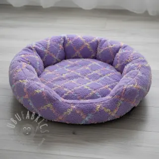 Umetno krzno s tilom MULTI lilac