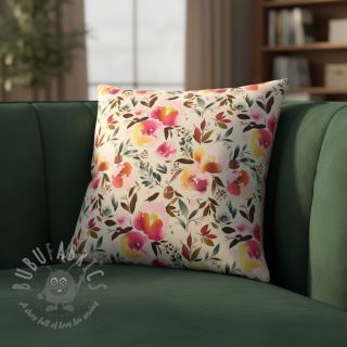 Umetno krzno Flower multicolour