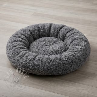 Umetno krzno Curly grey