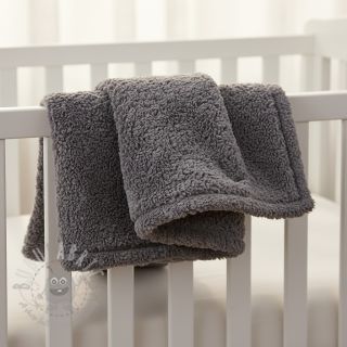 Umetno krzno Curly grey