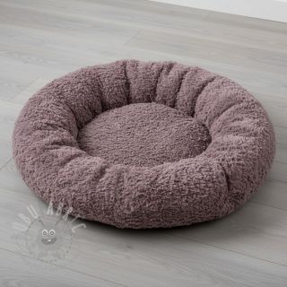 Umetno krzno Curly mauve