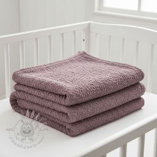 Umetno krzno Curly mauve