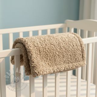 Umetno krzno Curly beige