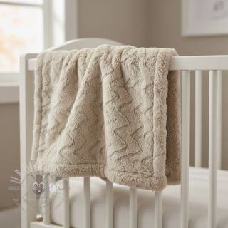 Umetno krzno light sand