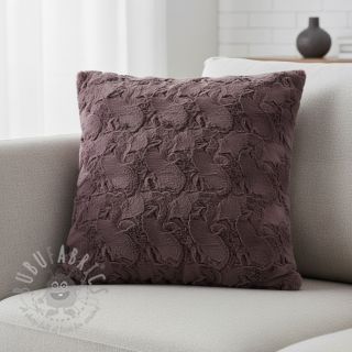 Umetno krzno aubergine