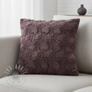 Umetno krzno aubergine