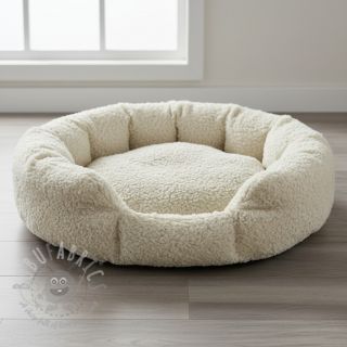 Umetno krzno Curly ecru