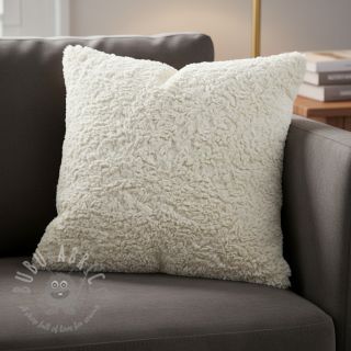 Umetno krzno Curly ecru