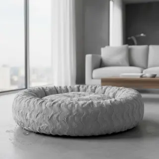 Umetno krzno light grey