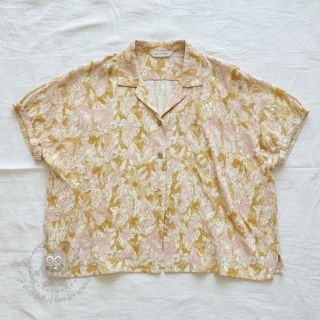 Viskoza z lanom CREPE Flowers Tomi digital print