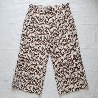 Viskoza z lanom Dandelions digital print