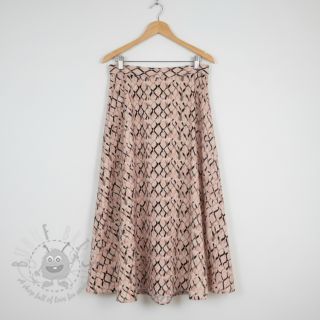 Viskoza z lanom Ivy Diamonds design B digital print