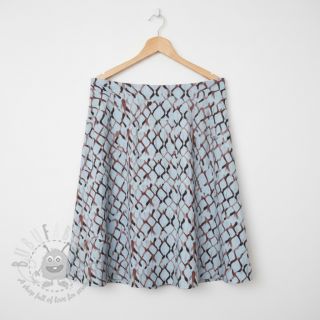 Viskoza z lanom Ivy Diamonds design A digital print