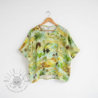 Viskoza z lanom Egypt design A digital print