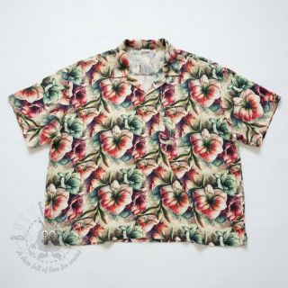 Viskoza z lanom Azalea design A digital print