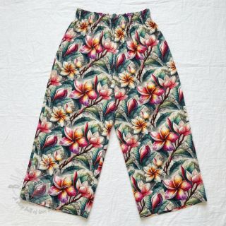 Viskoza z lanom Jasmine design C digital print