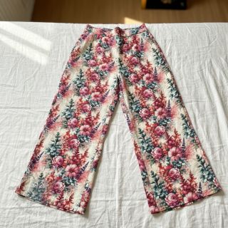 Viskoza z lanom Viola design C digital print