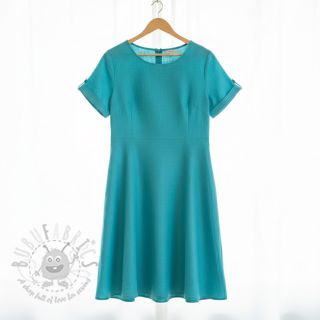 Viskoza z lanom PREMIUM ocean blue