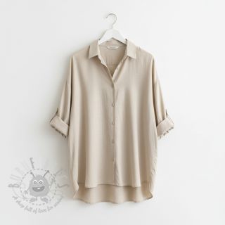 Viskoza z lanom PREMIUM sand