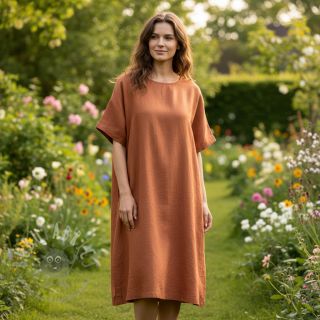 Viskoza z lanom PREMIUM brick