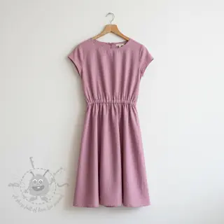 Viskoza z lanom PREMIUM old pink