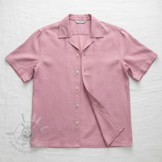 Viskoza z lanom PREMIUM old pink