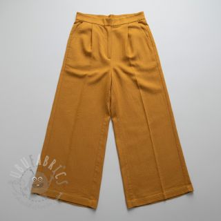 Viskoza z lanom PREMIUM ochre