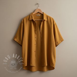 Viskoza z lanom PREMIUM ochre