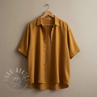Viskoza z lanom PREMIUM ochre