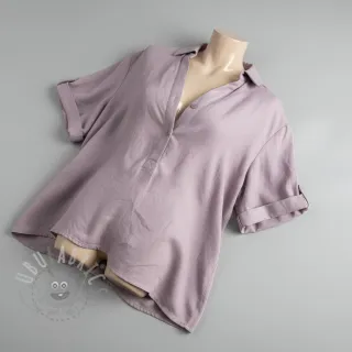 Viskoza z lanom PREMIUM light old pink