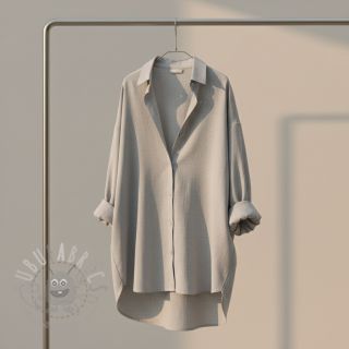 Viskoza z lanom PREMIUM light grey