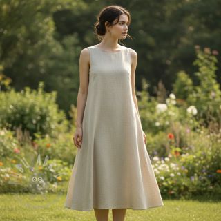 Viskoza z lanom PREMIUM pebble