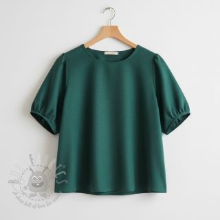 Viskoza z lanom PREMIUM bottle green