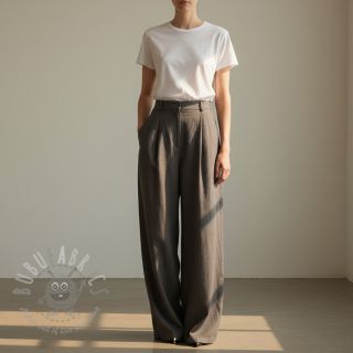 Viskoza z lanom PREMIUM grey