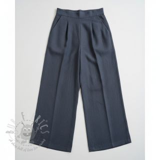 Viskoza z lanom PREMIUM dark grey