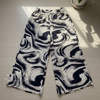 Viskoza z lanom Swirls design B