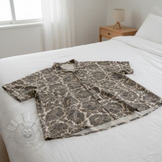 Viskoza z lanom Lizzy flowy grey