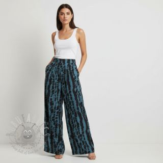 Viskoza RADIANCE Imagine blue digital print