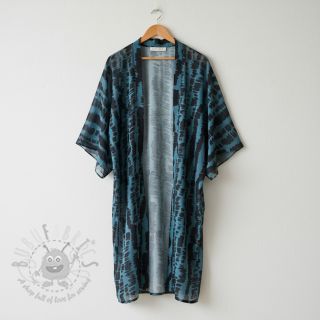 Viskoza RADIANCE Imagine blue digital print