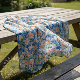 Viskoza RADIANCE Flower Jane digital print