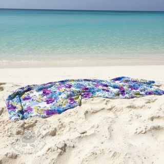 Viskoza RADIANCE Flower Horas digital print