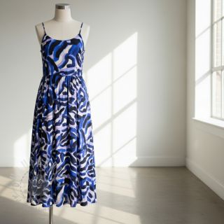 Viskoza RADIANCE Night wave digital print