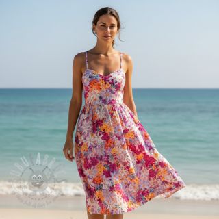 Viskoza RADIANCE Gracia flowers digital print